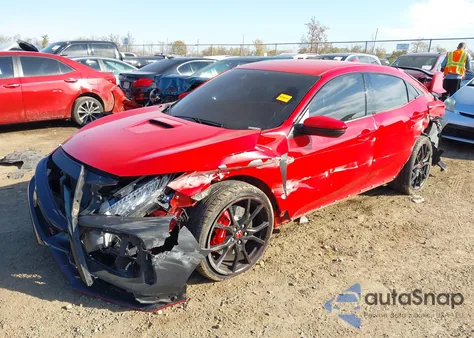 2021 Honda Civic Type R Touring z USA, uszkodzony, nr VIN SHHFK8G79MU201634